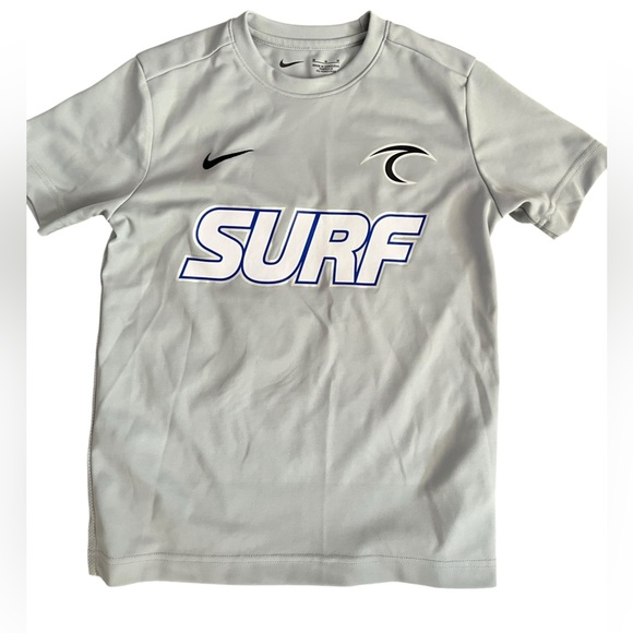 Nike Light Gray Athletic Jersey - Picture 1 of 3